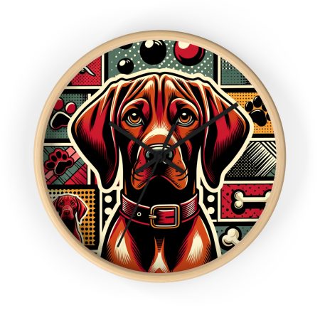 Vizsla - Wall Clock - By Baxter VanFleet