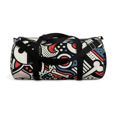 Blue Picardy Spaniel - Duffel Bag - By Baxter Monet