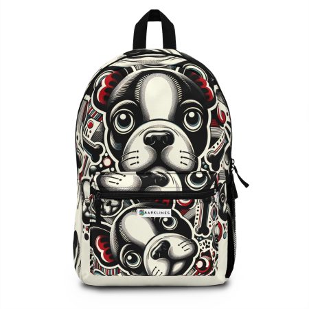 Boston Terrier - Backpack - By Barkley Van Doodles