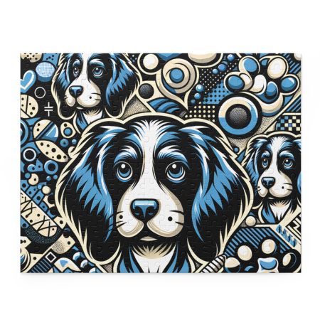 Blue Picardy Spaniel - Puzzle - By Baxter Monet