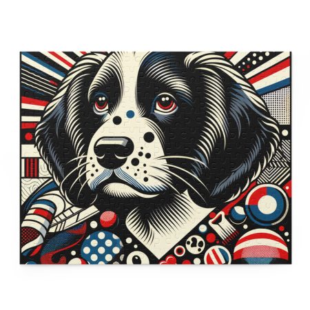 American Water Spaniel - Puzzle - By Rufus Pawcasso