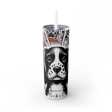 Field Spaniel - 20 oz. Skinny Tumbler - By Biscuit van Barkley