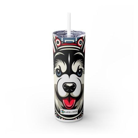 Alaskan Malamute - 20 oz. Skinny Tumbler - By Baxter Starlight