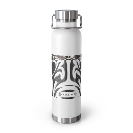Chinese Shar-Pei - 22 oz. Copper Vacuum Insulated Bottle  - By Rufus VanPaw