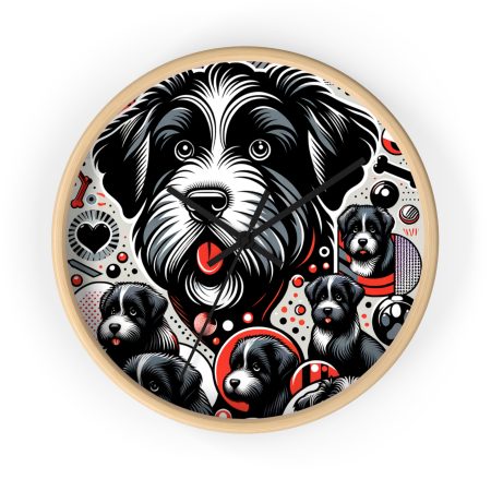 Bouvier des Flandres - Wall Clock - By Biscuit Monet
