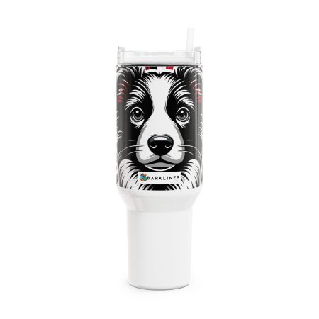 Border Collie - 40 oz. Tumbler  - By Baxter VanWoof