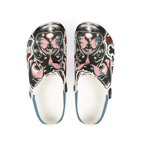 French Bulldog - Men's Foam Shoes - By Baxter VanGogh