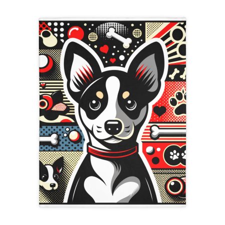 Portuguese Podengo - Throw Blanket - By Barkley Van Gogh
