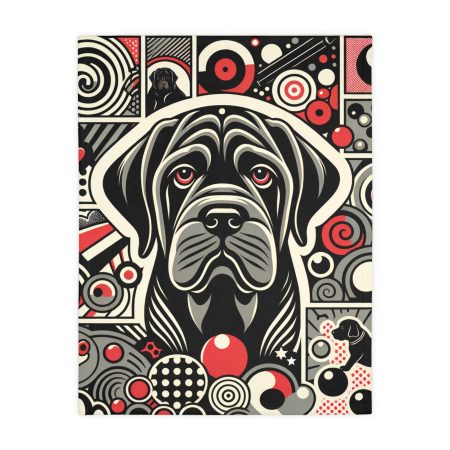 Neapolitan Mastiff - Throw Blanket - By Rex DaVinci