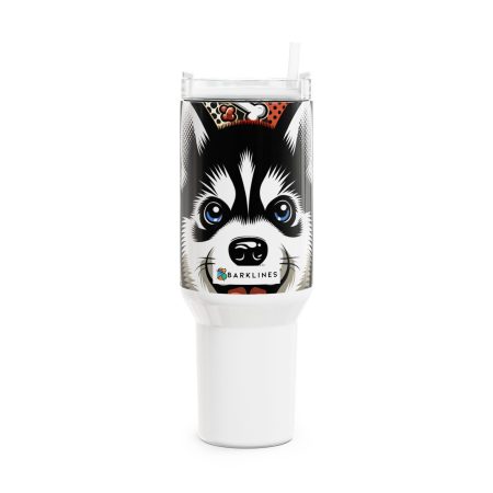 Siberian Husky - 40 oz. Tumbler  - By Baxter DaVinci