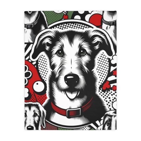 Irish Wolfhound - Throw Blanket - By Rocco Barkley