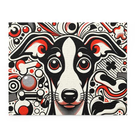 Italian Greyhound - Puzzle - By Biscuit Van Barkley