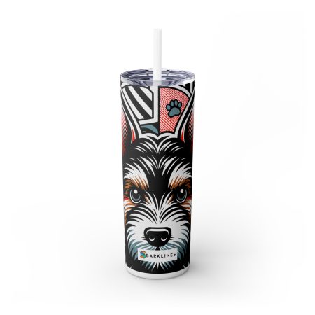 Norwich Terrier - 20 oz. Skinny Tumbler - By Rufus Scribbletail