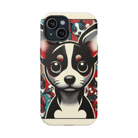 Toy Fox Terrier - Impact Resistant Cell Phone Case - By Biscuit Monet