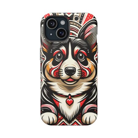 Pembroke Welsh Corgi - Impact Resistant Cell Phone Case - By Fresco Pawsley