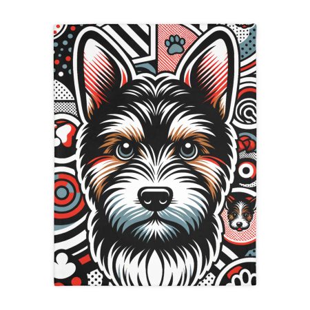 Norwich Terrier - Throw Blanket - By Rufus Scribbletail