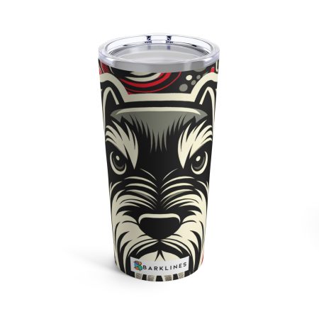 Schnauzer - 20 oz. Tumbler - By Biscuit Van Woof
