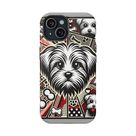 Maltese - Impact Resistant Cell Phone Case - By Fritz Watercolor