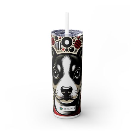 Canaan Dog - 20 oz. Skinny Tumbler - By Rufus Pawsley
