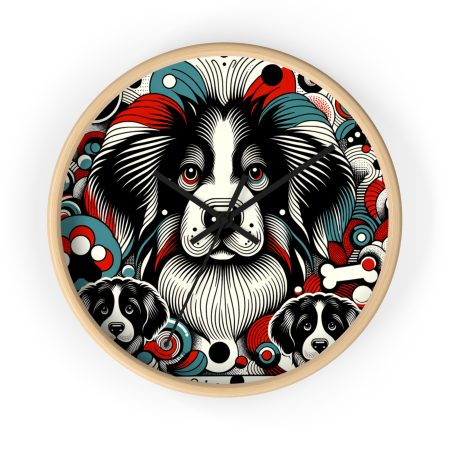 Puli - Wall Clock - By Baxter Doodlepaw