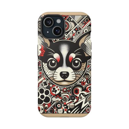 Russian Toy Terrier - Impact Resistant Cell Phone Case - By Baxter Monet