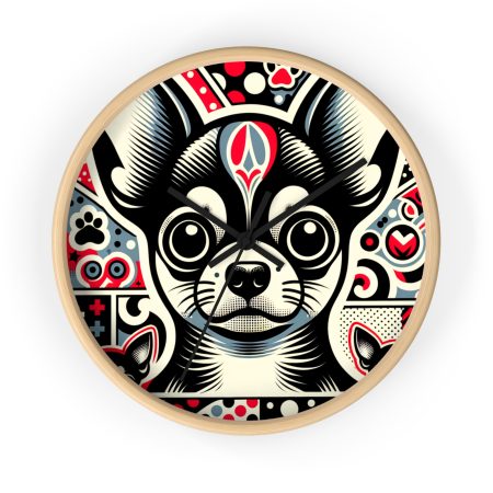 Chihuahua - Wall Clock - By Baxter Monet