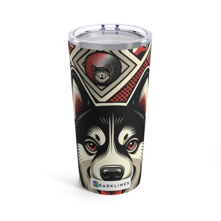 Norwegian Elkhound - 20 oz. Tumbler - By Baxter VanWoof