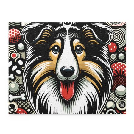 Collie - Puzzle - By Baxter VanGogh