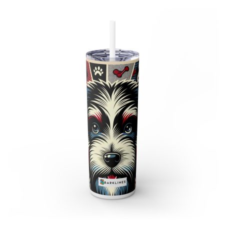 Polish Lowland Sheepdog - 20 oz. Skinny Tumbler - By Baxter VanPaws