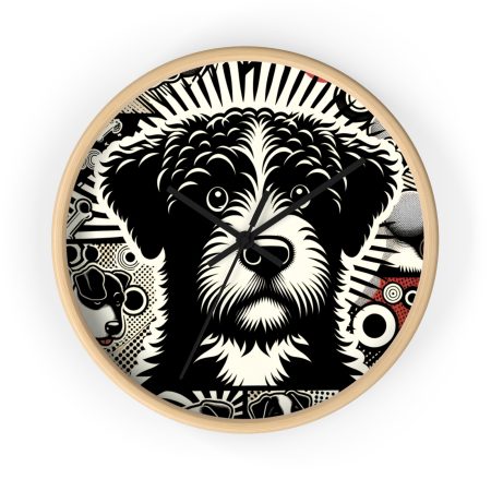 Spanish Water Dog - Wall Clock - By Rufus VanBarkley