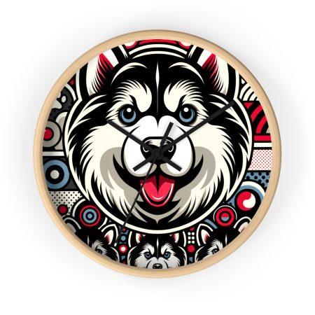 Alaskan Malamute - Wall Clock - By Baxter Starlight