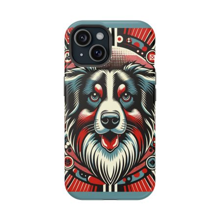 Australian Shepherd - Impact Resistant Cell Phone Case - By Barker Van Woofingham