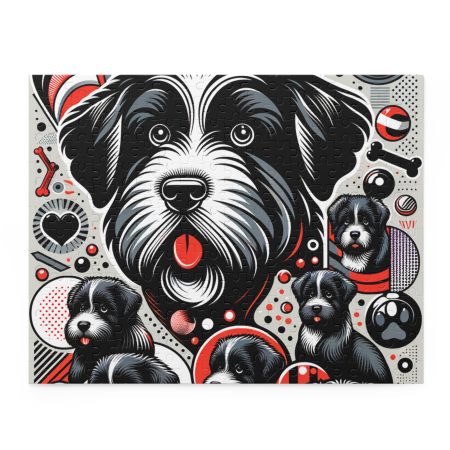 Bouvier des Flandres - Puzzle - By Biscuit Monet
