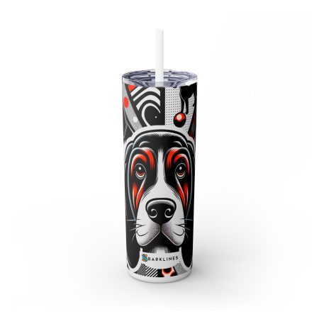 Bloodhound - 20 oz. Skinny Tumbler - By Barkley Van Woof