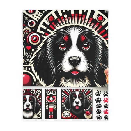 Sussex Spaniel - Throw Blanket - By Baxter Dalmatino