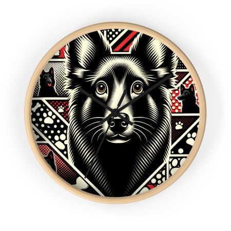 Belgian Sheepdog - Wall Clock - By Baxter Monet