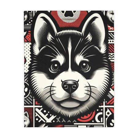 Akita - Throw Blanket - By Rusty VanBark