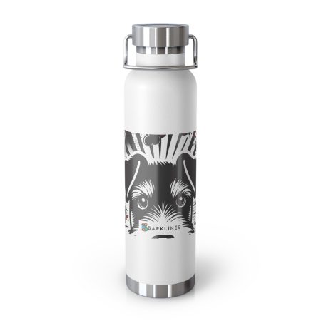 Welsh Terrier - 22 oz. Copper Vacuum Insulated Bottle  - By Baxter Remington