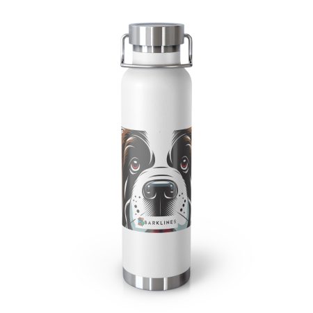 St. Bernard - 22 oz. Copper Vacuum Insulated Bottle  - By Baxter VanPoodle