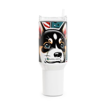 Norwegian Buhund - 40 oz. Tumbler  - By Baxter VanWoof