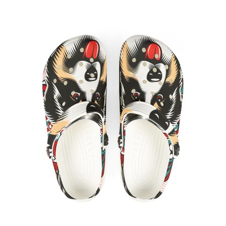 Pyrenean Shepherd - Women's Foam Shoes - By Rufus Brushstroke