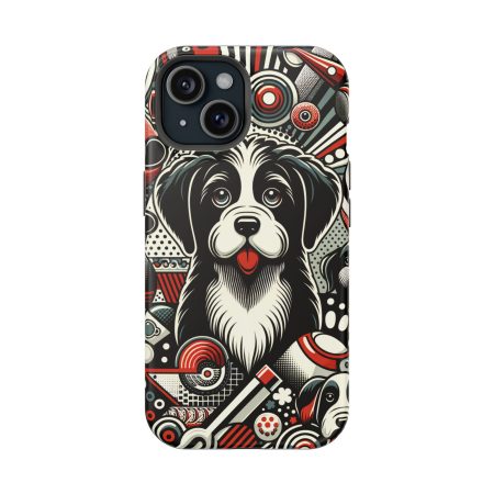 Portuguese Water Dog - Impact Resistant Cell Phone Case - By Rex Monet
