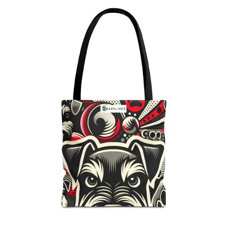 Schnauzer - Tote Bag - By Biscuit Van Woof