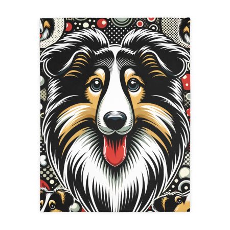 Collie - Throw Blanket - By Baxter VanGogh