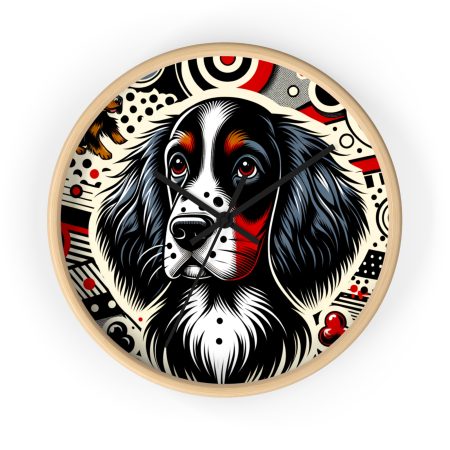 Gordon Setter - Wall Clock - By Baxter DaVinci