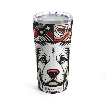 Great Pyrenees - 20 oz. Tumbler - By Rufus Whiskerdale