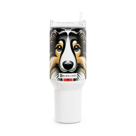 Collie - 40 oz. Tumbler  - By Baxter VanGogh