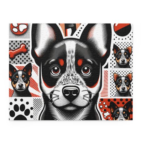 Australian Cattle Dog - Puzzle - By Rex Van Gogh