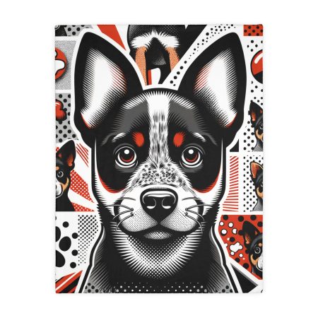 Australian Cattle Dog - Throw Blanket - By Rex Van Gogh