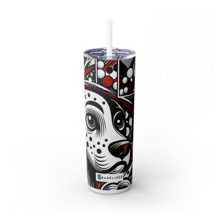 Dalmatian - 20 oz. Skinny Tumbler - By Barkley Van Woof
